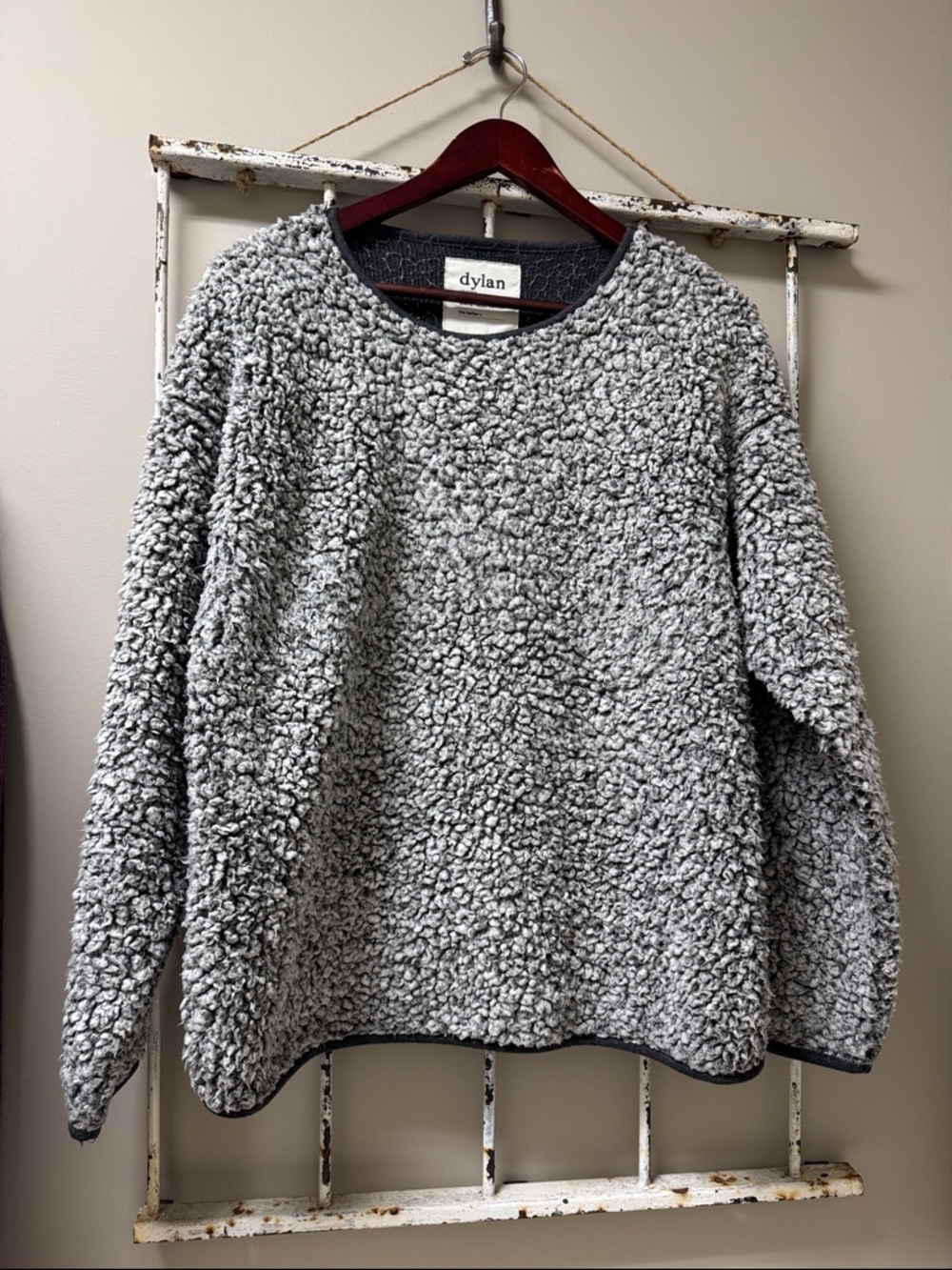 dylan Plush Sherpa Crewneck